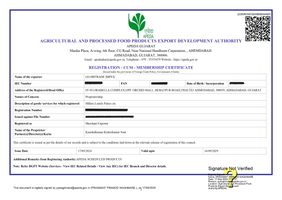 Membership Certificate